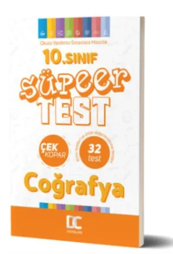 Doğru Cevap 10. Sınıf Coğrafya Çek Kopar Süper Test-YENİ
