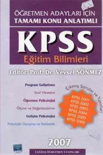 Öğretmen Adayları İçin Tamamı Konu Anlatımlı KPSS