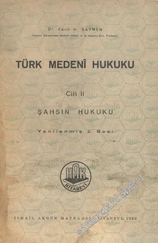 Türk Medeni Hukuku 2 -