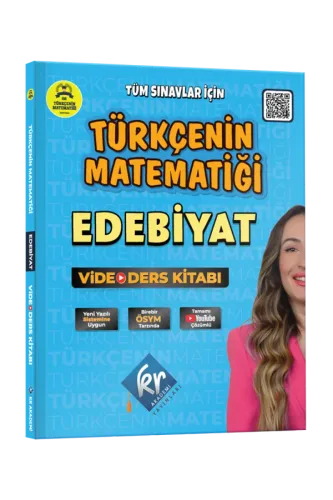 Kr Akademi Gamze Hoca Türkçenin Matematiği Tüm Sınavlar İçin Edebiyat Video Ders Kitabı