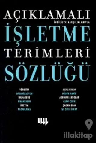Açıklamalı İşletme Terimleri Sözlüğü