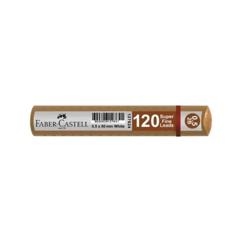 FABER CASTELL GRİP 0,5 120 li 2B MİN UÇ 60 mm - Altın Tüp