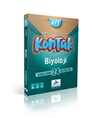 PARAF AYT BİYOLOJİ KONTAK - KONU KONU 24 DENEME
