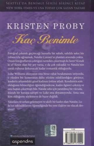 Kaç Benimle Kristen Proby Aspendos Yayıncılık %52 indirimli