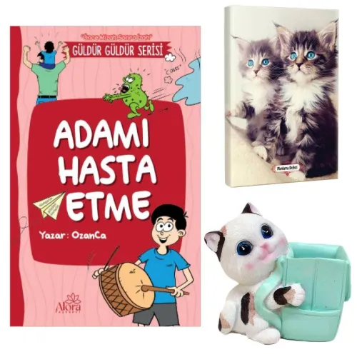 Adamı Hasta Etme - Maviş Kediler Planlama Defteri ve Sevimli Kedi Kale