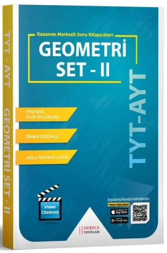 Sonuç Derece Yayınları TYT AYT Geometri Modüler Set II