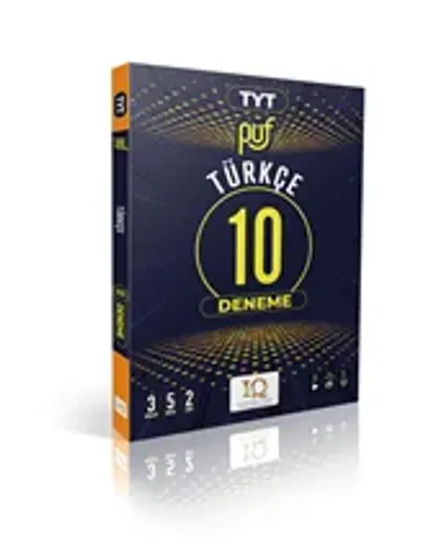 IQ YAYINLARI TYT TÜRKÇE PÜF 10 BRANŞ DENEMESİ