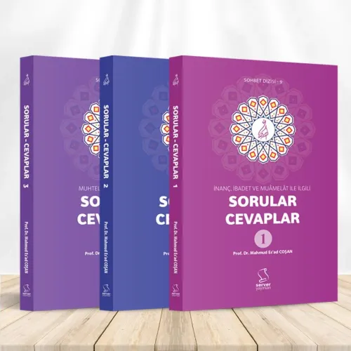M.Es'ad Coşan Sorular Cevaplar Kitap Seti (3 kitap)