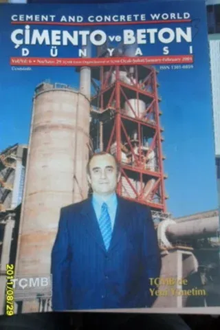 Çimento Ve Beton Dünyası 2001 / 29