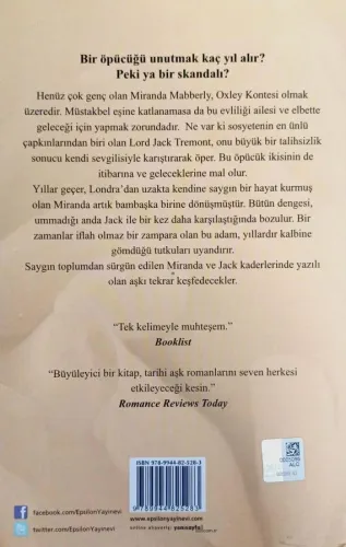 Serserim Benim Elizabeth Boyle Epsilon Yayıncılık