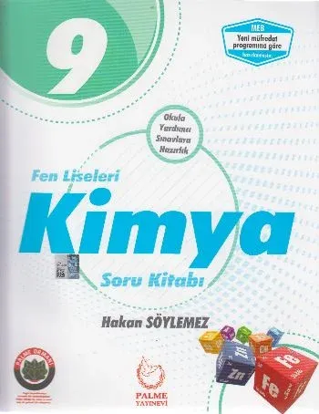 Palme 9. Sınıf Kimya Soru Kitabı - Fen Liseleri