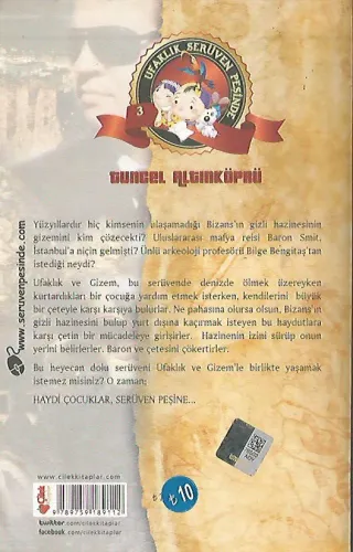 Bizans'ın Gizli Hazinesi Tuncel Altınköprü Çilek %55 indirimli