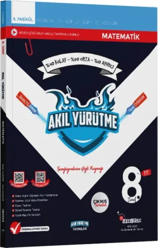 AKIL YRT 8.SINIF MAT 5.FSK DOĞRUSAL DENKLM - 2027