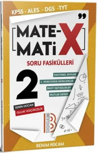 Benim Hocam KPSS ALES DGS TYT Matematix Soru Fasikülleri 2-YENİ