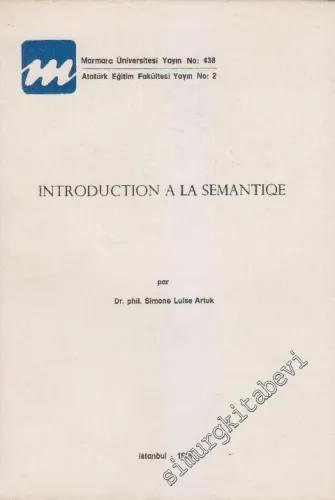 Introduction A La Semantique -        1986