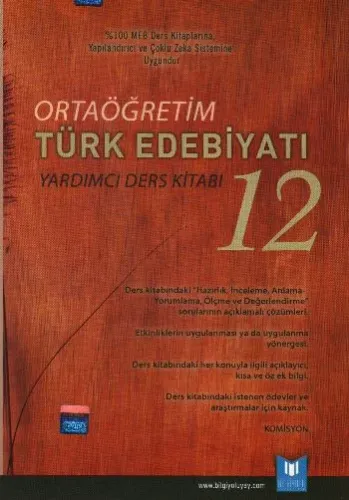 Bilgiyolu 12. Sınıf Türk Edebiyatı (Yardımcı Ders Kitabı)