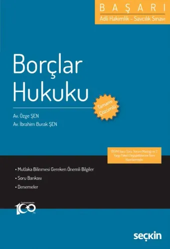 BAŞARI – Borçlar Hukuku