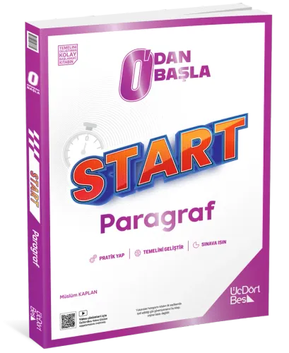 Üçdörtbeş 0´dan Başla Start Paragraf Soru Bankası