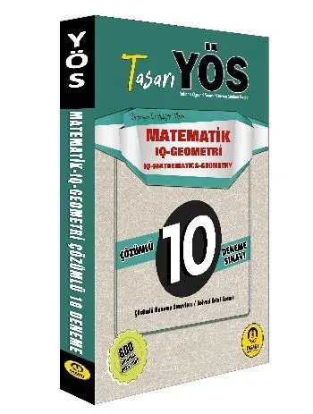 Tasarı YÖS Matematik IQ Geometri Trial 10 Fasikül Çözümlü Deneme-YENİ