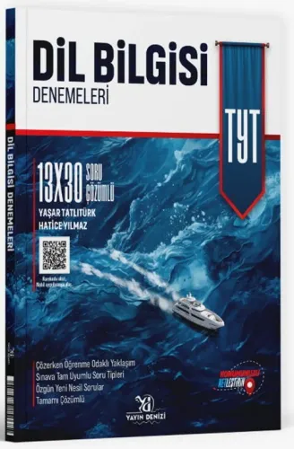 Yayın Denizi TYT Dil Bilgisi 13x30 Soru Çözümlü Denemeleri