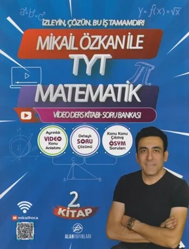 Mikail Özkan ile TYT Matematik 2. Video Ders Kitabı Soru Bankası