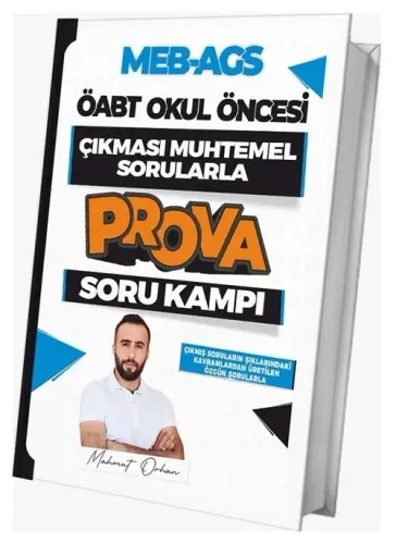 TKM Akademi 2026 ÖABT MEB-AGS Okul Öncesi Öğretmenliği Prova Soru Kampı