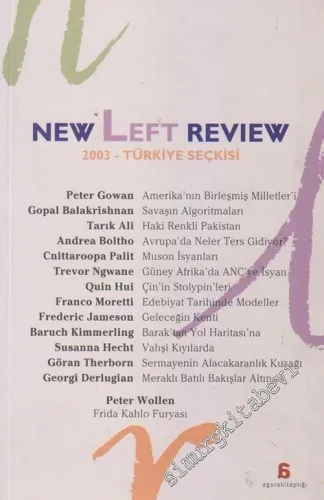 New Left Review: 2003 - Türkiye Seçkisi -