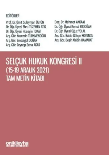 Selçuk Hukuk Kongresi II