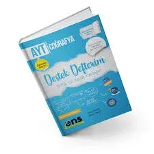 ENS YKS AYT DESTEK DEFTERİM COĞRAFYA - 2024-25