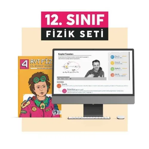 Ertan Sinan Şahin Yayınları 12. Sınıf Fizik Seti