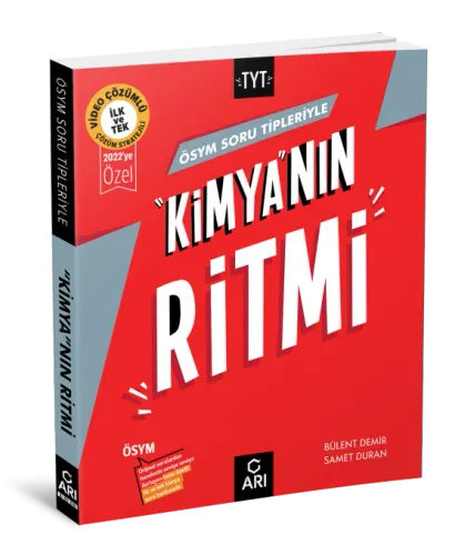 Arı Yayıncılık TYT ÖSYM Soru Tipleriyle Kimyanın Ritmi
