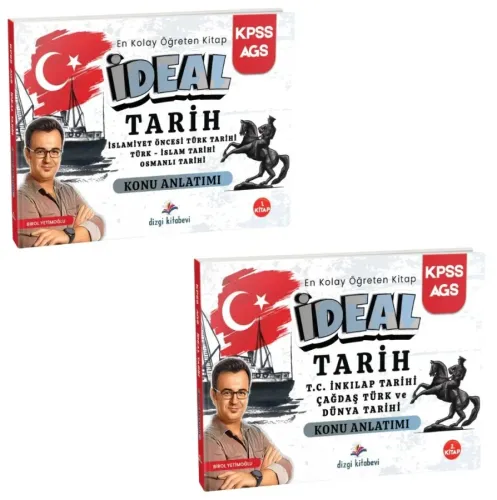 Dizgi Kitap Yayınları 2027 KPSS MEB-AGS İdeal Tarih Konu Anlatımı 2 Ci