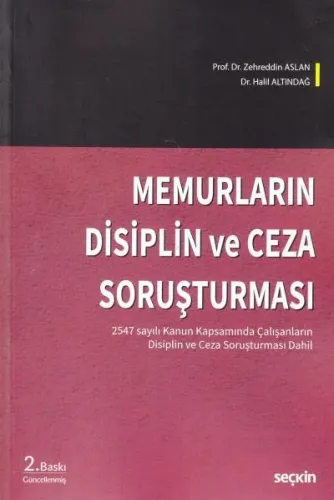 Memurların Disiplin ve Ceza Soruşturması