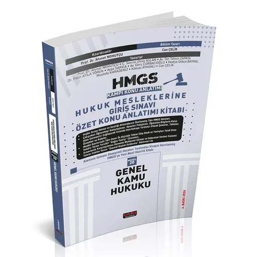 HMGS Kampı Özet Konu Anlatımı Genel Kamu Hukuku