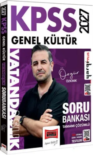Yargı Yayınları 2027 KPSS Genel Kültür Vatandaşlık Tamamı Çözümlü Soru