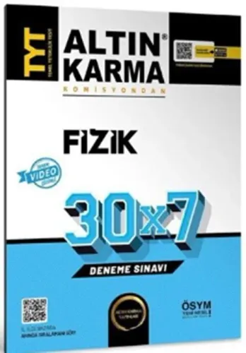 ALTINKARMA TYT FİZİK 30*7 DENEME SINAVI 2027