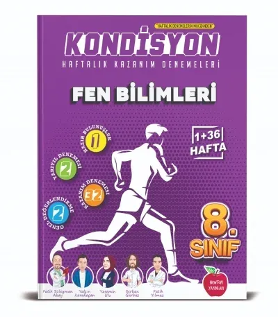 NEWTON 8. SINIF KONDİSYON HAFTALIK KAZANIM DENEMELERİ 37 HAFTA FEN BİLİMLERİ