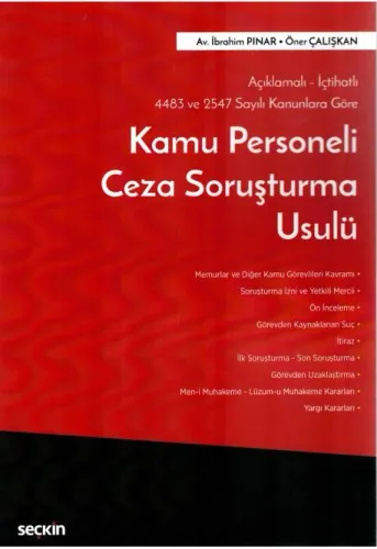 Kamu Personeli Ceza Soruşturma Usulü