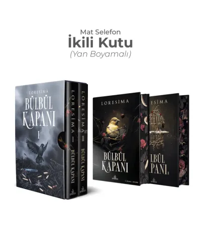 SET - BÜLBÜL KAPANI (2 KİTAP) - YAN BOYAMALI