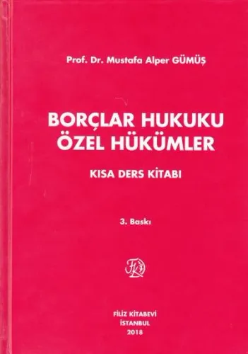 Borçlar Hukuku Özel Hükümler