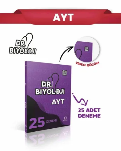 OKSİJEN AYT DR. BİYOLOJİ 25 DENEME