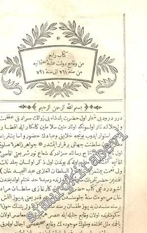 OSMANLICA: Devlet - i Aliye - i Osmaniye Tarihi 3 Cilt - 4 - 12. Ciltler  -