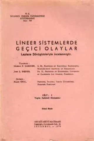 Lineer Sistemlerde Geçici Olaylar