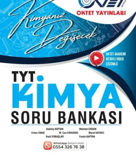 Oktet Yayınları TYT Kimya Soru Bankası