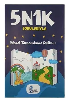 ORKA ÇOCUK 5N 1K MASAL TAMAMLAMA DEFTERİ