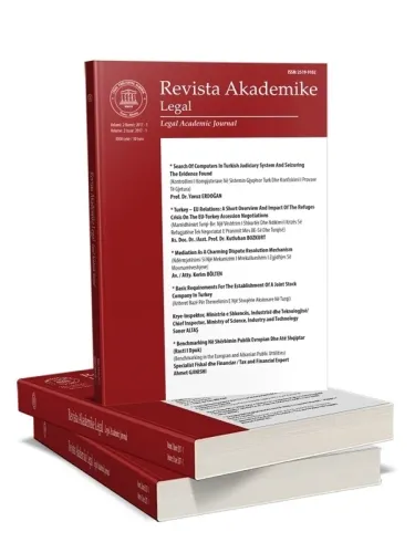 Revista Akademike Legal 2027 Yılı Aboneliği (2 Sayı)