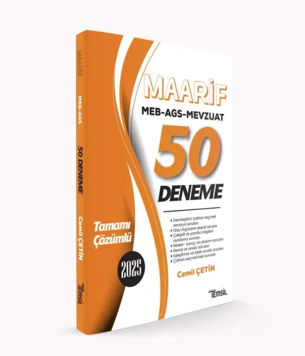 MAARİF MEB-AGS-MEVZUAT 50 DENEME