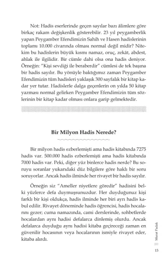 Hadis Yazılarım