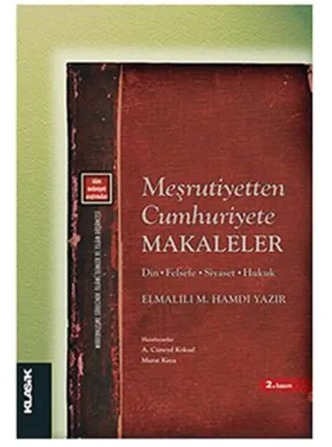 Meşrutiyetten Cumhuriyete Makaleler