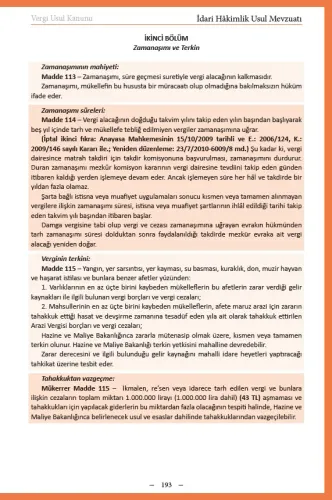 İdari Hakimlik Usul Mevzuatı